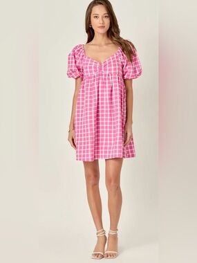 english factory pleated twofer sweater mini dress English Factory Pleated Twofer Sweater Mini Dress